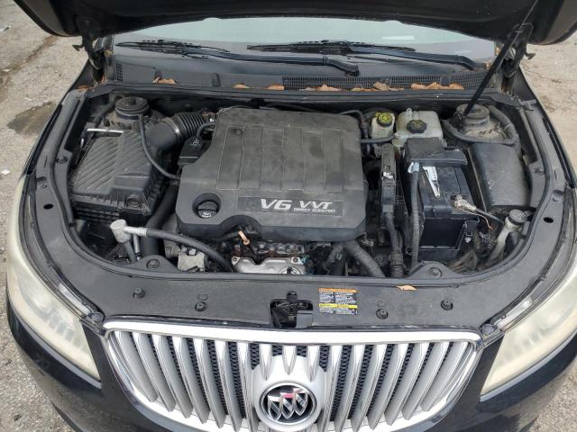 1G4GE5GD5BF183168 - 2011 BUICK LACROSSE CXS BLACK photo 11