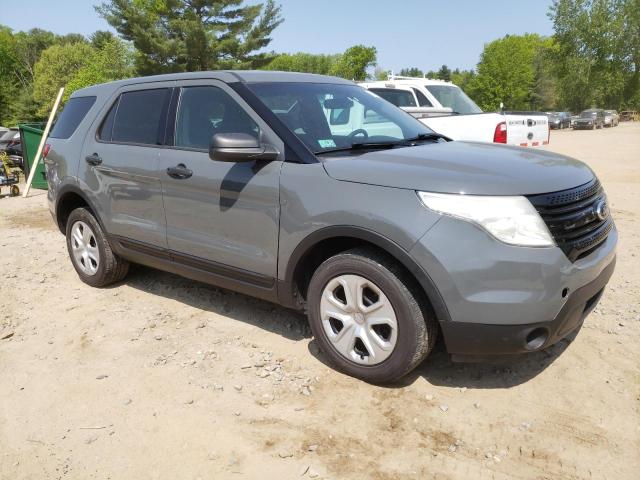 1FM5K8AR5DGA38599 - 2013 FORD EXPLORER POLICE INTERCEPTOR GRAY photo 4