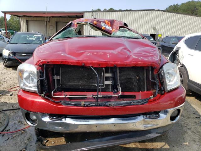 3D7KS26TX9G531057 - 2009 DODGE RAM 2500 RED photo 5