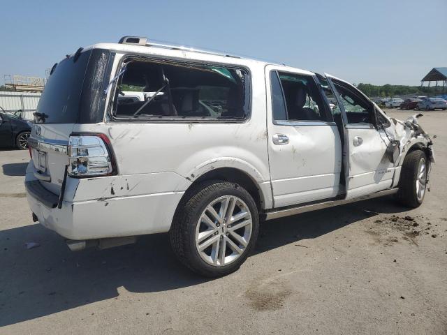 1FMJK1MT3FEF36571 - 2015 FORD EXPEDITION EL PLATINUM WHITE photo 3