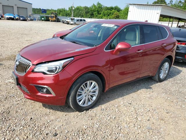 LRBFXASA0HD202731 - 2017 BUICK ENVISION PREFERRED RED photo 1