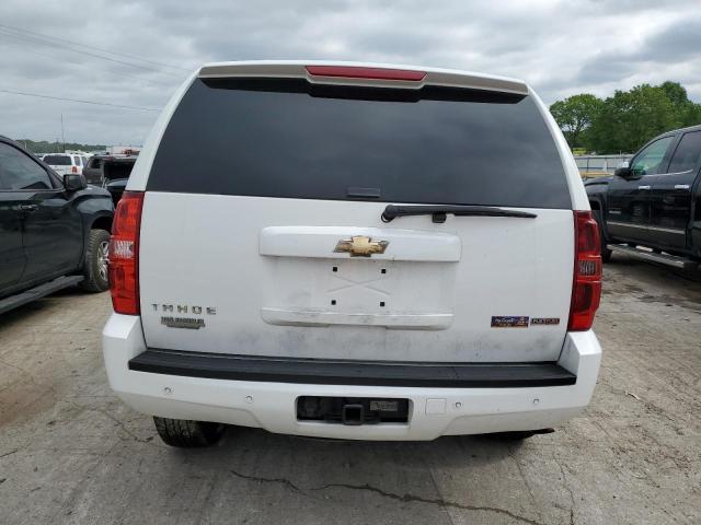 1GNSKBE07BR342638 - 2011 CHEVROLET TAHOE K1500 LT WHITE photo 6