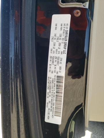 2C4RC1CG8DR614545 - 2013 CHRYSLER TOWN & COU TOURING L BLACK photo 13