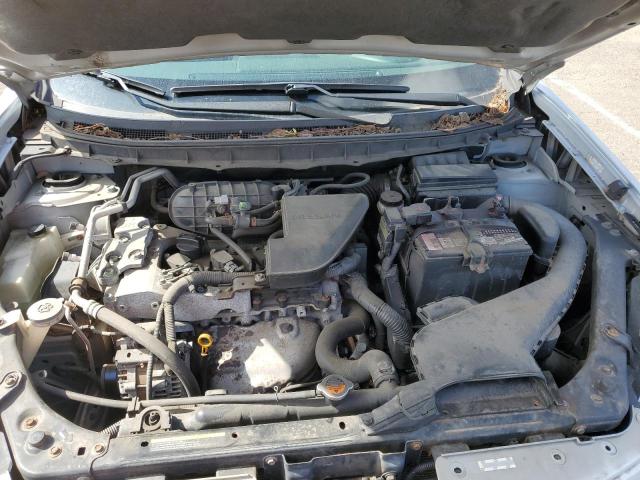 JN8AS58V88W124364 - 2008 NISSAN ROGUE S SILVER photo 11