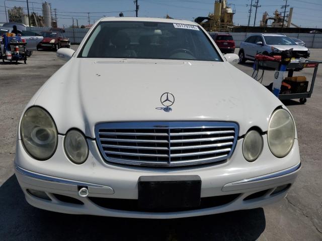 WDBUF56J96A846867 - 2006 MERCEDES-BENZ E 350 WHITE photo 5