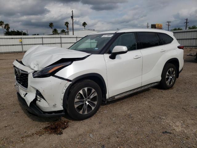 5TDGZRAH0NS122634 - 2022 TOYOTA HIGHLANDER XLE Սպիտակ լուսանկար 1