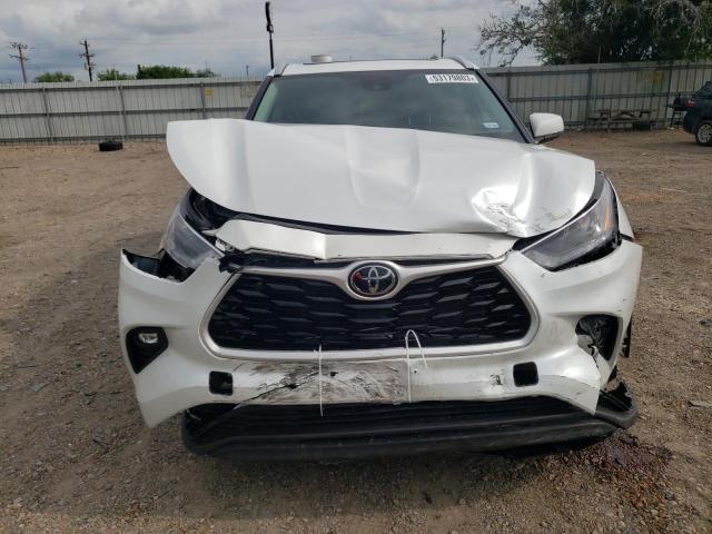 5TDGZRAH0NS122634 - 2022 TOYOTA HIGHLANDER XLE Սպիտակ լուսանկար 5