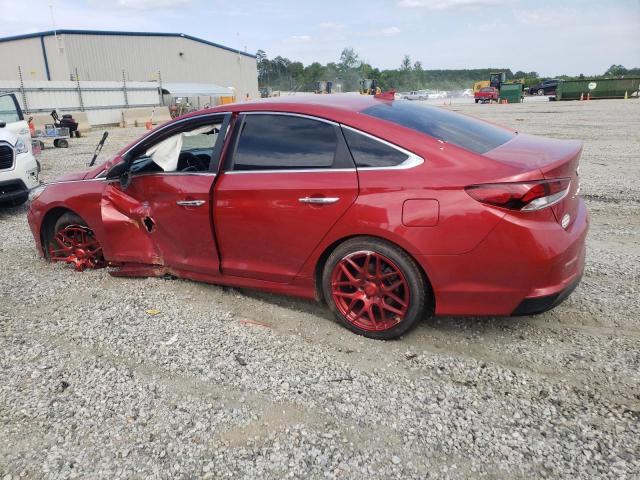 5NPE34AF8KH776776 - 2019 HYUNDAI SONATA LIMITED RED photo 2