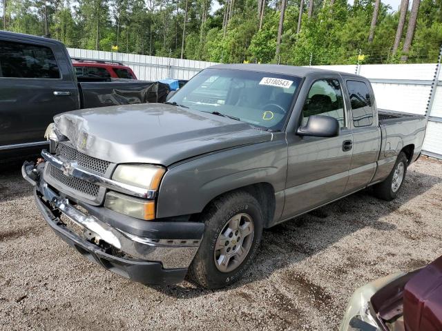 1GCEC19V56Z184857 - 2006 CHEVROLET SLVRD C1500 GRAY photo 1