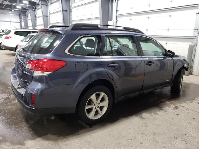 4S4BRCAC4E3297140 - 2014 SUBARU OUTBACK 2.5I BLUE photo 3