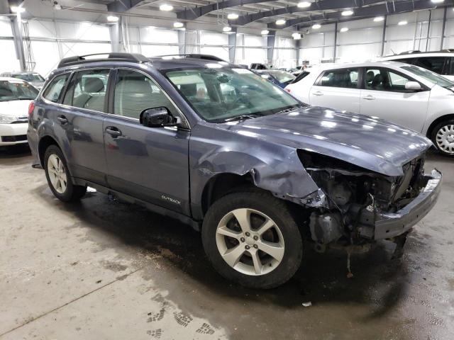 4S4BRCAC4E3297140 - 2014 SUBARU OUTBACK 2.5I BLUE photo 4