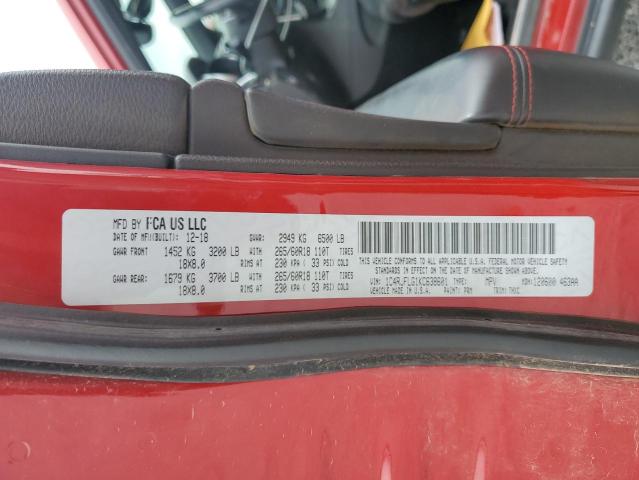 1C4RJFLG1KC638601 - 2019 JEEP GRAND CHER TRAILHAWK წითელი ფოტო 13