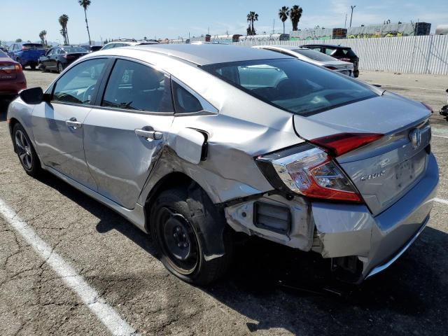 2HGFC2F69KH594712 - 2019 HONDA CIVIC LX SILVER photo 2