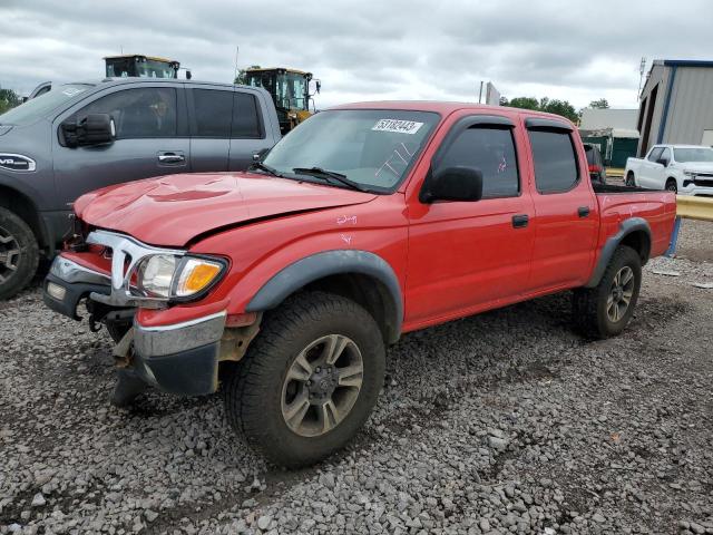 5TEGN92N93Z230170 - 2003 TOYOTA TACOMA DOUBLE CAB PRERUNNER RED photo 1