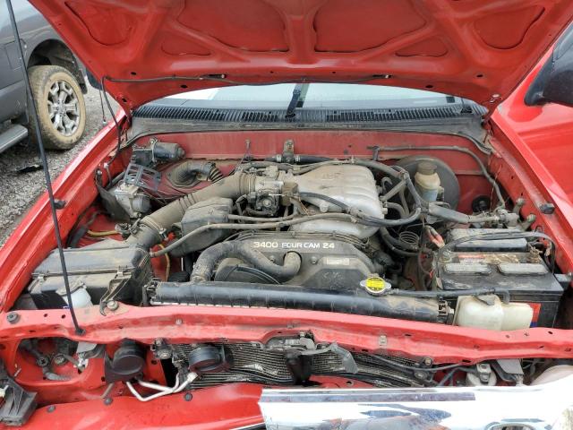 5TEGN92N93Z230170 - 2003 TOYOTA TACOMA DOUBLE CAB PRERUNNER RED photo 11