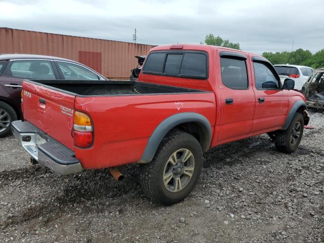 5TEGN92N93Z230170 - 2003 TOYOTA TACOMA DOUBLE CAB PRERUNNER RED photo 3