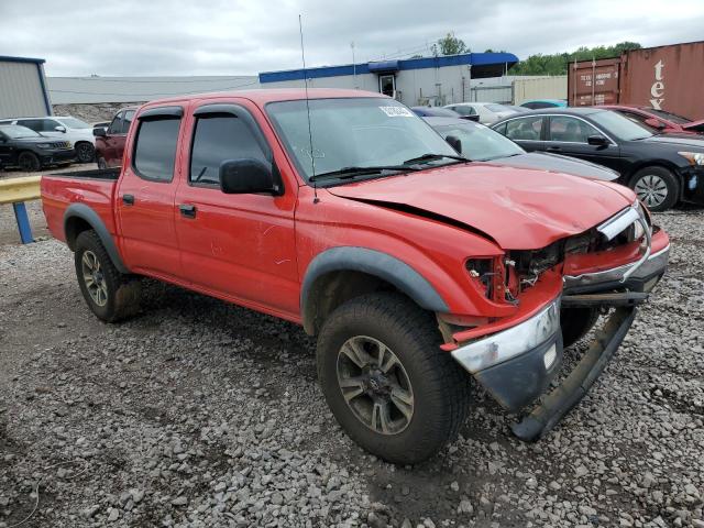 5TEGN92N93Z230170 - 2003 TOYOTA TACOMA DOUBLE CAB PRERUNNER RED photo 4