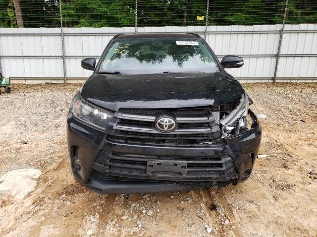 5TDJZRFH6KS617009 - 2019 TOYOTA HIGHLANDER SE BLACK photo 5