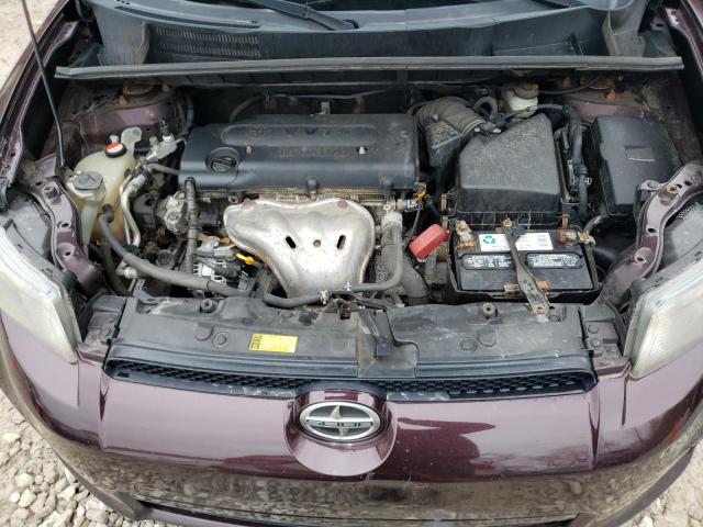 JTLZE4FE7EJ056316 - 2014 TOYOTA SCION XB BURGUNDY photo 11