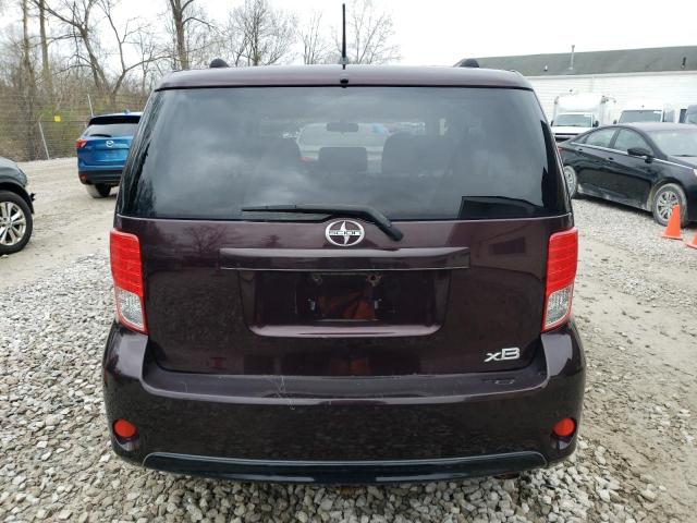 JTLZE4FE7EJ056316 - 2014 TOYOTA SCION XB BURGUNDY photo 6