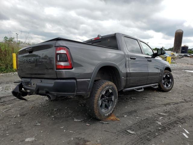 1C6SRFLT7KN618212 - 2019 RAM 1500 REBEL GRAY photo 3