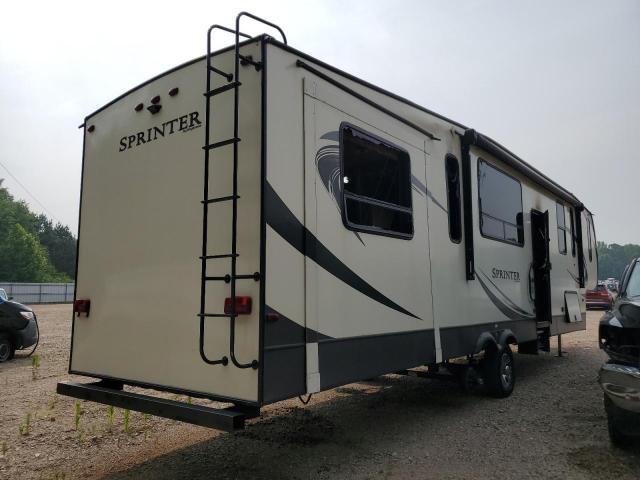 4YDF3532XJ1530867 - 2018 KEYSTONE SPRINTER WHITE photo 4