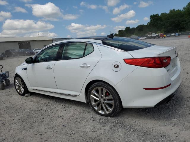 5XXGR4A64FG512432 - 2015 KIA OPTIMA SX WHITE photo 2