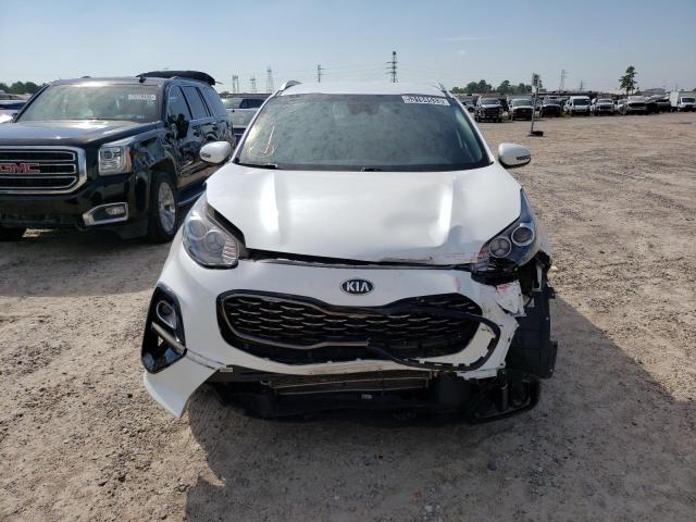 KNDP63AC4M7925417 - 2021 KIA SPORTAGE S WHITE photo 5