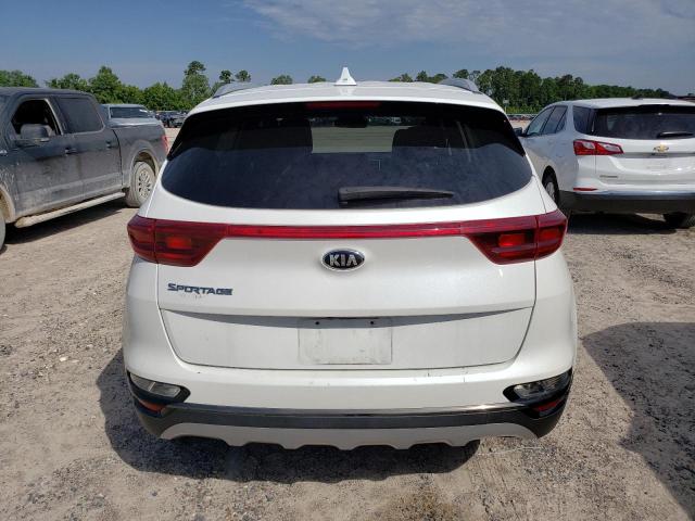 KNDP63AC4M7925417 - 2021 KIA SPORTAGE S WHITE photo 6