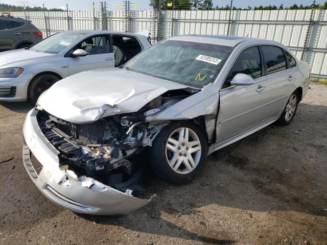 2G1WB5E36F1140628 - 2015 CHEVROLET IMPALA LIM LT SILVER photo 2