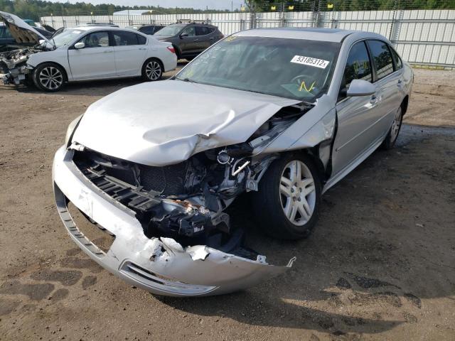 2G1WB5E36F1140628 - 2015 CHEVROLET IMPALA LIM LT SILVER photo 9