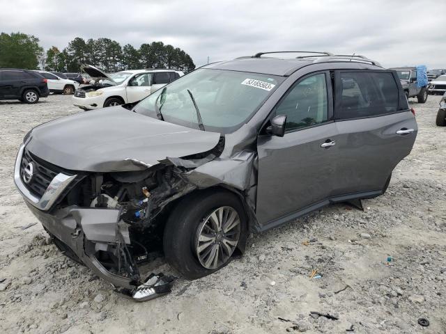 5N1DR2MN3HC682192 - 2017 NISSAN PATHFINDER S GRAY photo 1