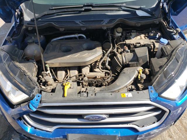 MAJ6S3GL9NC468214 - 2022 FORD ECOSPORT SE 蓝色 照片 12