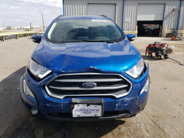 MAJ6S3GL9NC468214 - 2022 FORD ECOSPORT SE 蓝色 照片 5