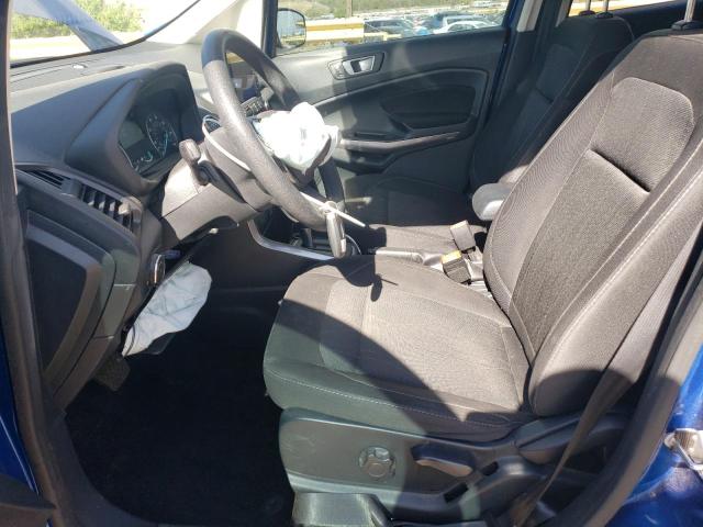 MAJ6S3GL9NC468214 - 2022 FORD ECOSPORT SE 蓝色 照片 7