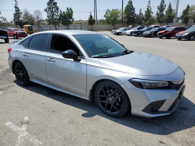 2HGFE2F52NH503818 - 2022 HONDA CIVIC SPORT 银色 照片 4