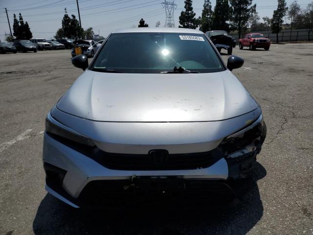 2HGFE2F52NH503818 - 2022 HONDA CIVIC SPORT 银色 照片 5