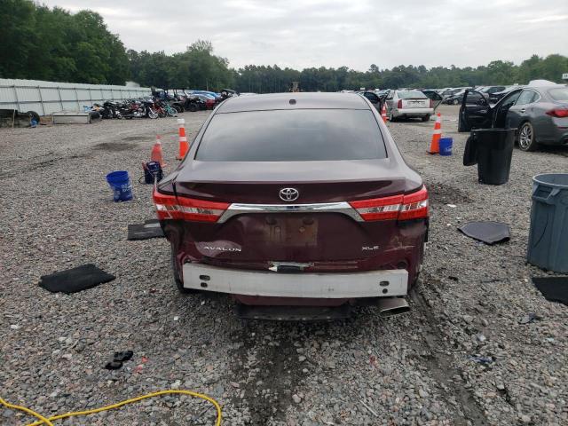 4T1BK1EB8EU090433 - 2014 TOYOTA AVALON BASE Tünd qırmızı foto 6