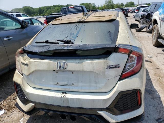 SHHFK7H99KU221616 - 2019 HONDA CIVIC SPORT TOURING WHITE photo 6
