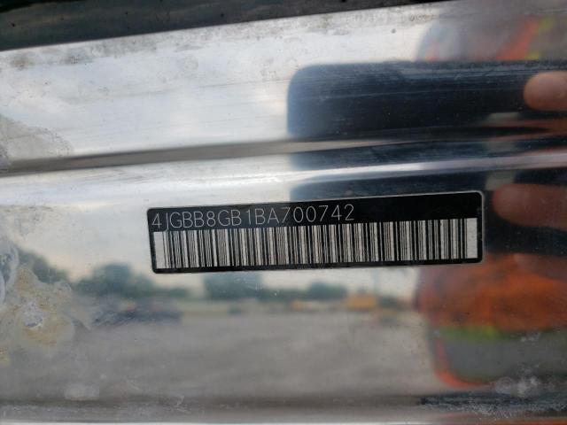 4JGBB8GB1BA700742 - 2011 MERCEDES-BENZ ML 350 4MATIC BLACK photo 13