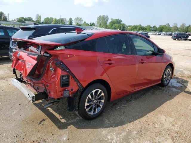 JTDKARFU8L3103819 - 2020 TOYOTA PRIUS L RED photo 3