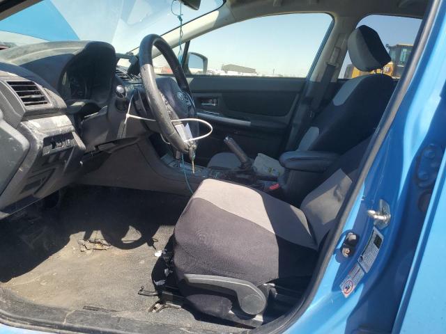 JF2GPABC0H8201791 - 2017 SUBARU CROSSTREK PREMIUM BLUE photo 7