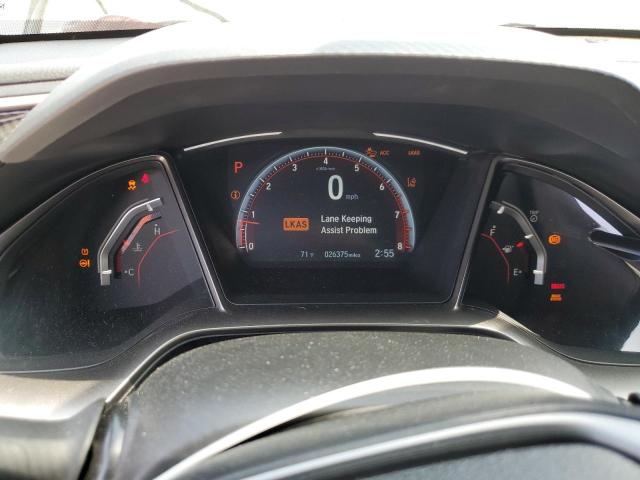 SHHFK7H90LU412858 - 2020 HONDA CIVIC SPORT TOURING GRAY photo 9