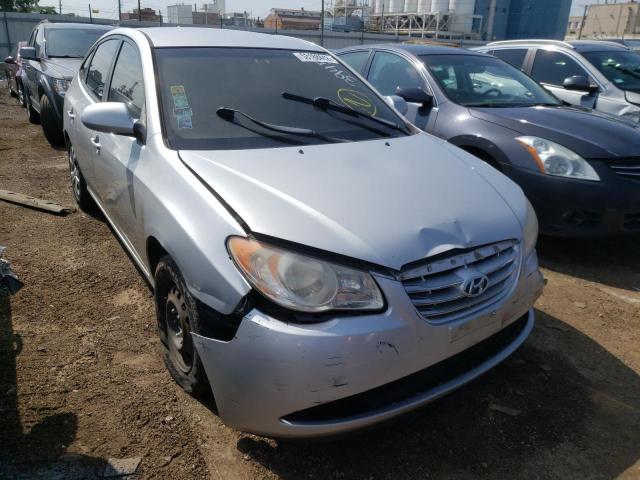 KMHDU4AD2AU913945 - 2010 HYUNDAI ELANTRA BLUE GRAY photo 1