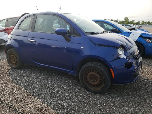 3C3CFFAR1CT111017 - 2012 FIAT 500 POP BLUE photo 4