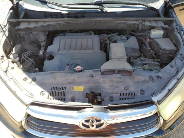 5TDKKRFH7GS177124 - 2016 TOYOTA HIGHLANDER XLE BLACK photo 12