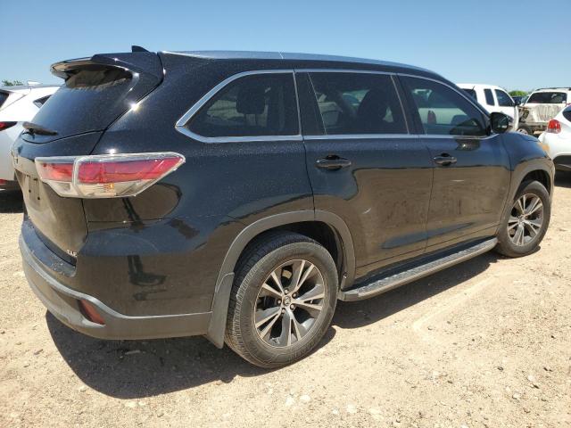 5TDKKRFH7GS177124 - 2016 TOYOTA HIGHLANDER XLE BLACK photo 3