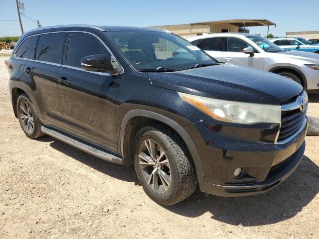 5TDKKRFH7GS177124 - 2016 TOYOTA HIGHLANDER XLE BLACK photo 4