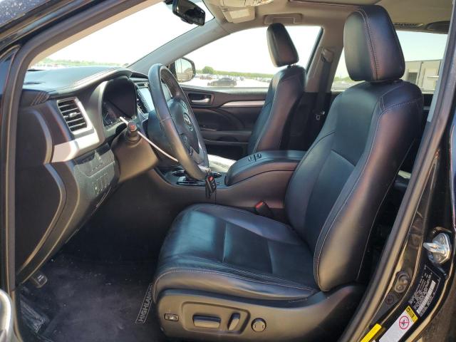 5TDKKRFH7GS177124 - 2016 TOYOTA HIGHLANDER XLE BLACK photo 7