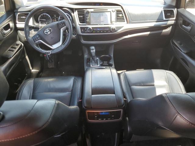 5TDKKRFH7GS177124 - 2016 TOYOTA HIGHLANDER XLE BLACK photo 8
